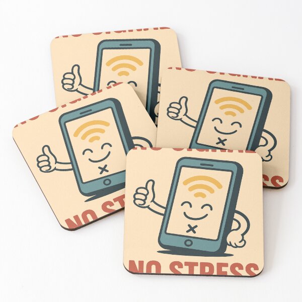 Item preview, No signal, no stress designed and sold by Next&Dimension&Print.