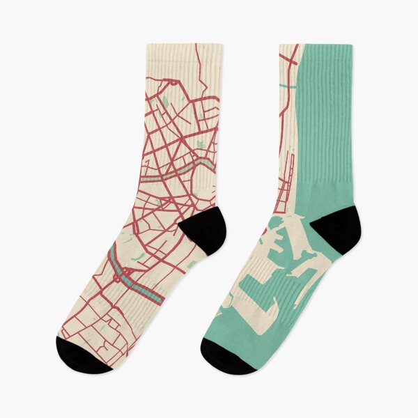 Item preview, Valencia Map (Spain) designed and sold by MapsByLeo.