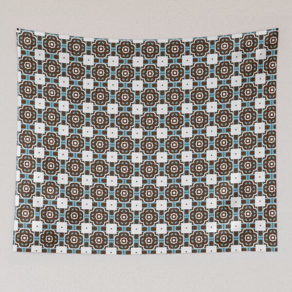 Item preview, sixties style pattern seamless colorful repeat designed and sold by Abrahamjrnd.