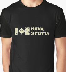 Canadian Flag: Nova Scotia Graphic T-Shirt