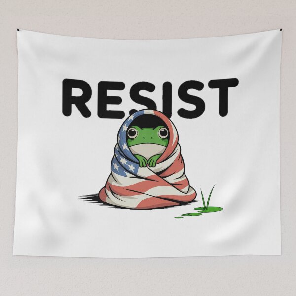 Item preview, Frog Resist designed and sold by YounexxART.