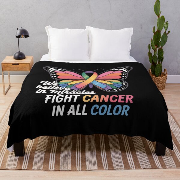 Item preview, Fight Cancer in All Color - Miracle Butterfly Awareness designed and sold by Gogetgiggles.