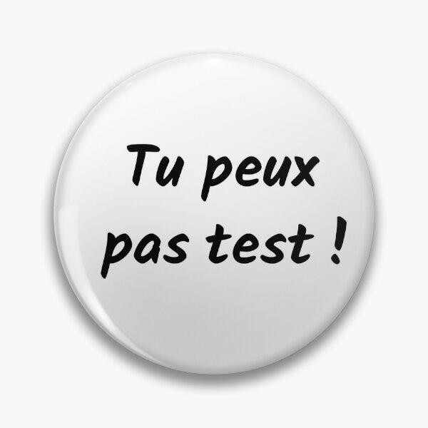 Item preview, You can't test! designed and sold by PariSeine.