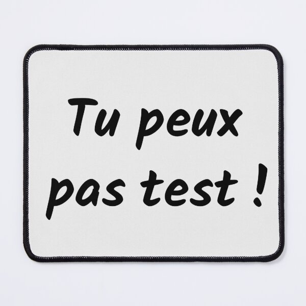 Item preview, You can't test! designed and sold by PariSeine.