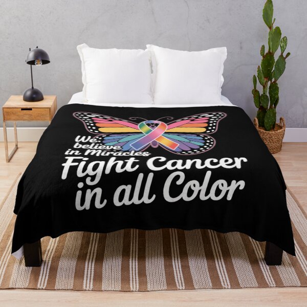 Item preview, Fight Cancer in All Color - Miracle Butterfly Awareness designed and sold by Gogetgiggles.