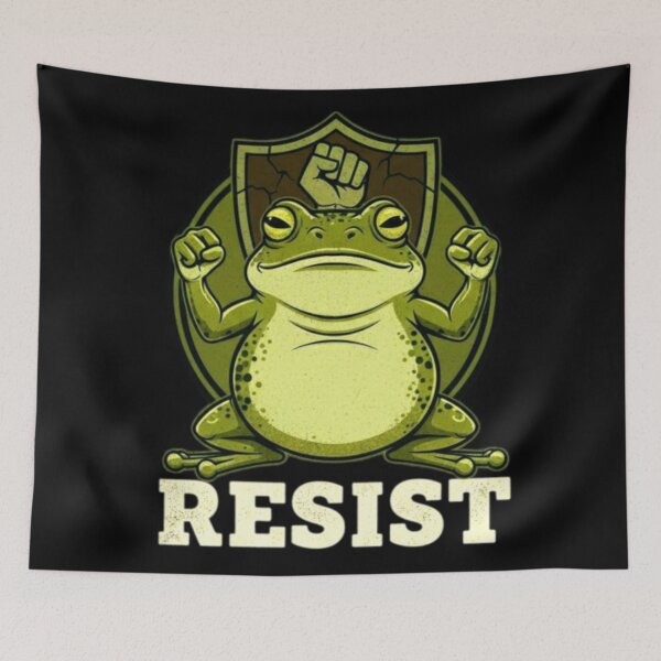 Item preview, PORTLAND FROG . FROG RESIST .  designed and sold by Obinne.