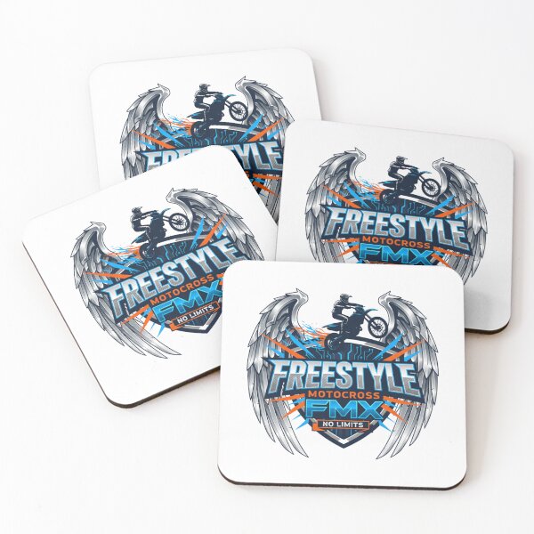 Item preview, Freestyle Motocross FMX Metal Wings Angel Digital Rider Extreme designed and sold by DibuHumor.