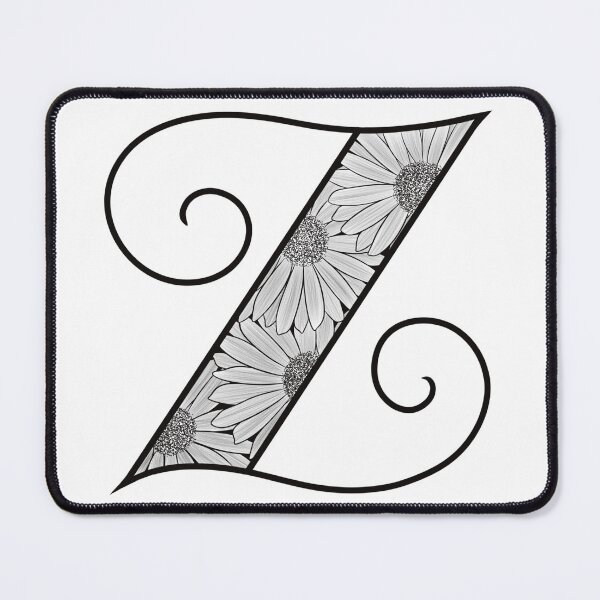 Item preview, Sunflower Inspired Letter Z designed and sold by SSN-ART.
