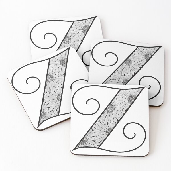 Item preview, Sunflower Inspired Letter Z designed and sold by SSN-ART.