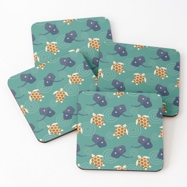 Item preview, Ocean adventures on blue designed and sold by reneesillus.