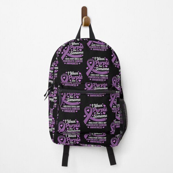 Item preview, I Wear Purple for Someone - Pancreatic Cancer Awareness designed and sold by Gogetgiggles.