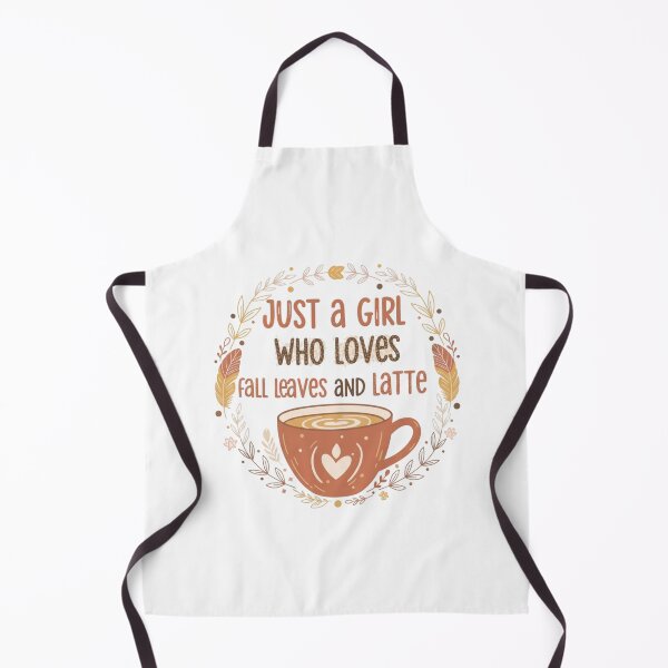 Item preview, Just A Girl Who Loves Fall Leaves and Latte | Boho Cozy Autumn Aesthetic Design | Cute Fall Vibes designed and sold by Khokha80.