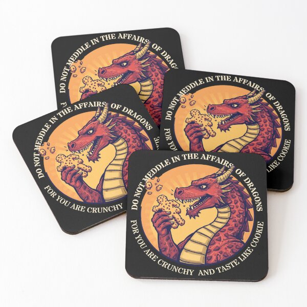 Item preview, Do Not Meddle in the Affairs of Dragons designed and sold by DreamArtmaStudio.