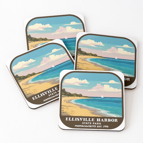 Item preview, Vintage Ellisville Harbor State Park (Massachusetts State Park) designed and sold by RabbitK.