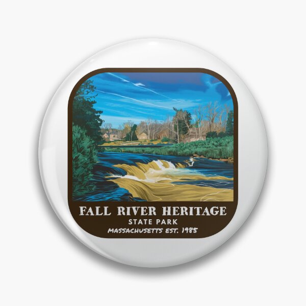 Item preview, Vintage Fall River Heritage State Park (Massachusetts State Park) designed and sold by RabbitK.