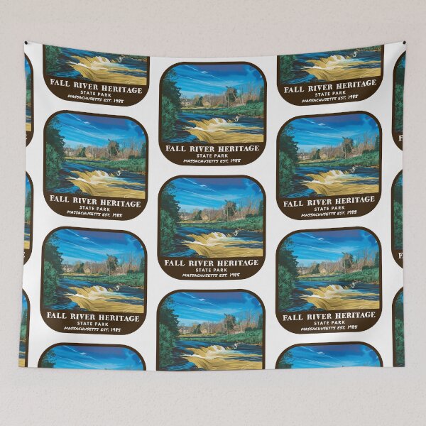 Item preview, Vintage Fall River Heritage State Park (Massachusetts State Park) designed and sold by RabbitK.