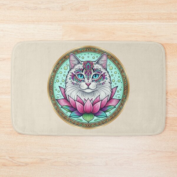 Item preview,  Cat Mandala Spirit Animal designed and sold by Zen Mosaic.