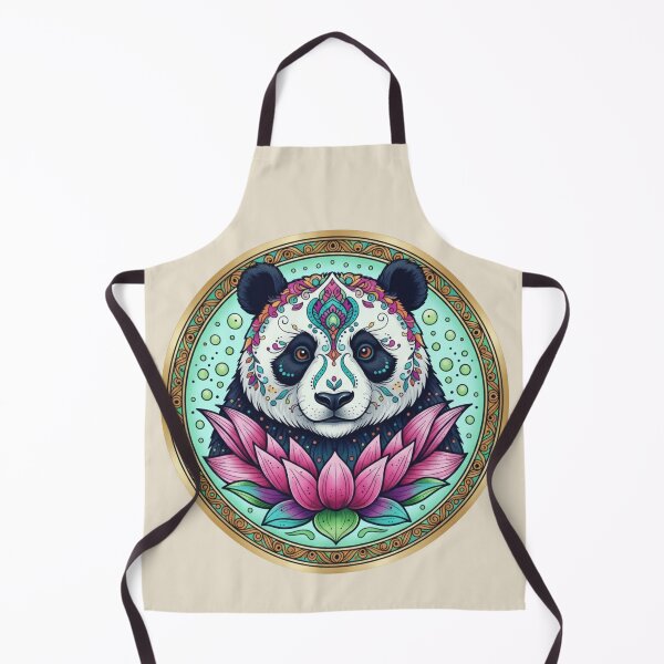 Item preview, Panda Mandala Spirit Animal designed and sold by Zen Mosaic.