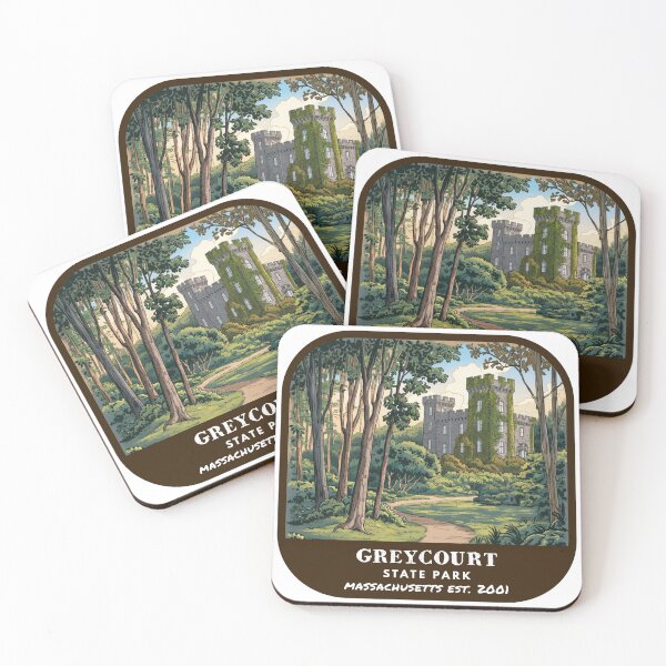 Item preview, Vintage Greycourt State Park (Massachusetts State Park) designed and sold by RabbitK.