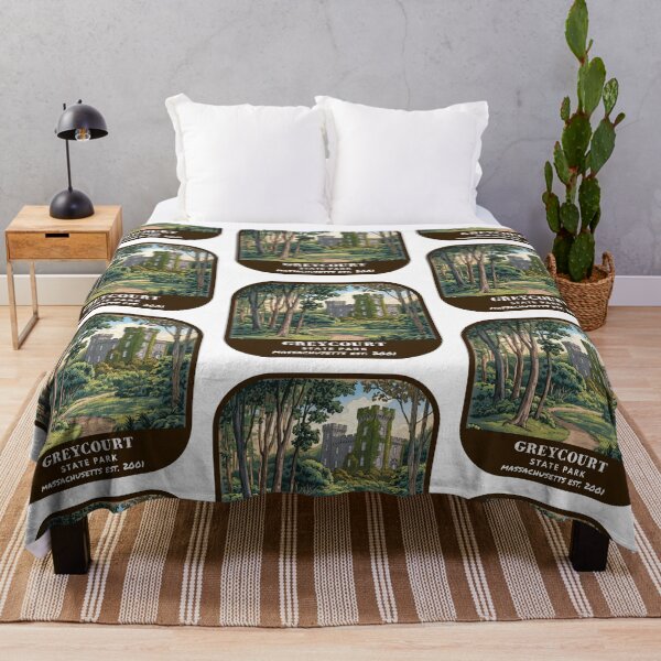 Item preview, Vintage Greycourt State Park (Massachusetts State Park) designed and sold by RabbitK.