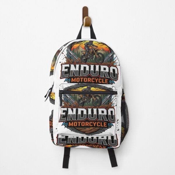 Artikelvorschau, Enduro Motorrad Offroad Logo Mud Mountain Rider Extreme Adventure entworfen und verkauft von DibuHumor.