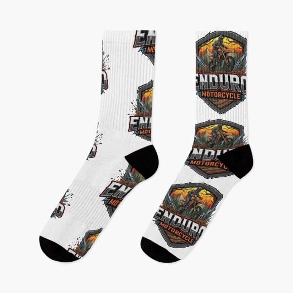 Item preview, Enduro Motorcycle Off Road Logo Mud Mountain Rider Extreme Adventure designed and sold by DibuHumor.
