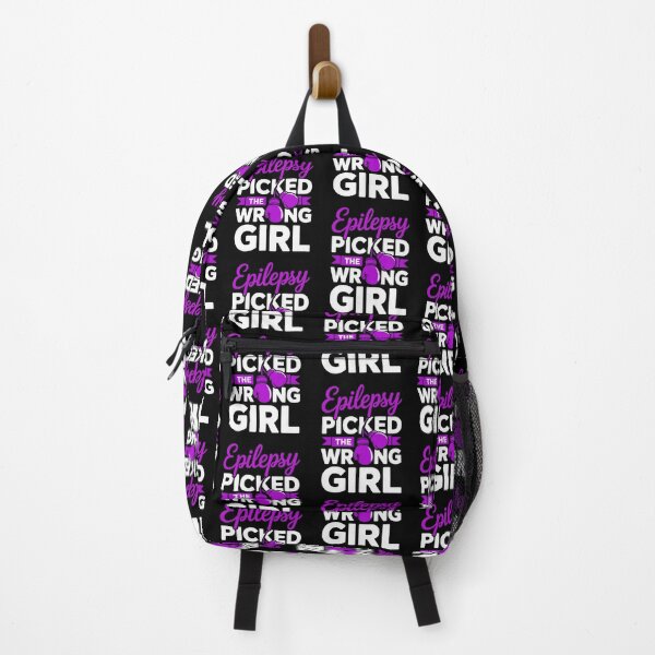 Item preview, Epilepsy Picked the Wrong Girl - Boxing Glove Awareness Design designed and sold by Gogetgiggles.
