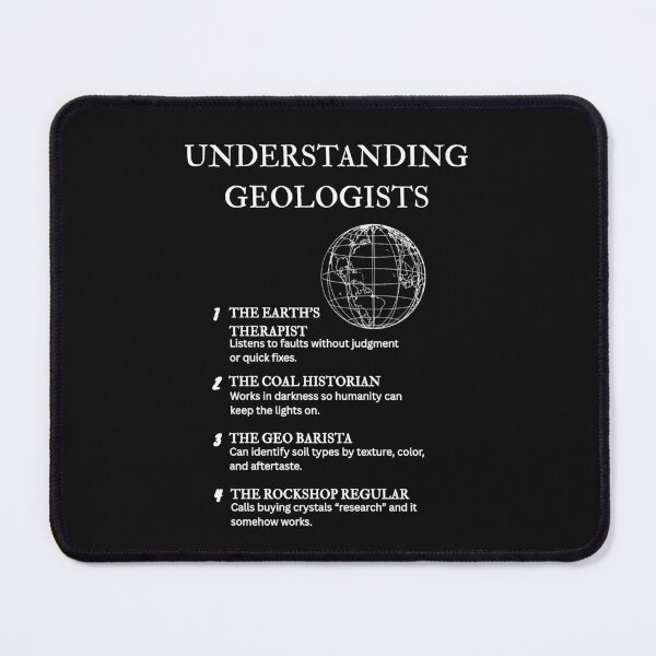 Item preview, Geologist Dictionary Definition – Funny Science Lover Gift – Black designed and sold by PsyFlow35.