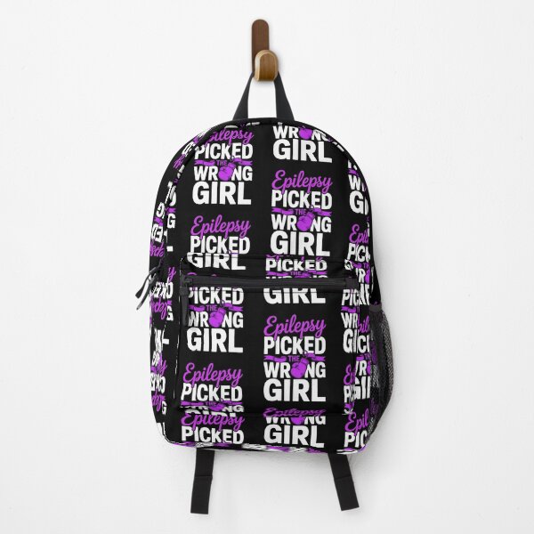 Item preview, Epilepsy Picked the Wrong Girl - Boxing Glove Awareness Design designed and sold by Gogetgiggles.