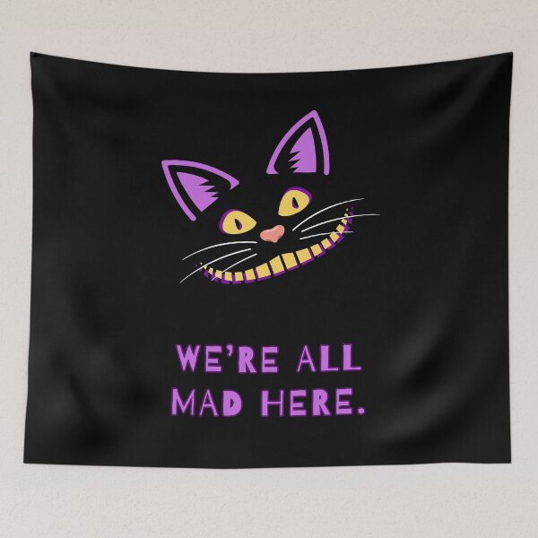 Item preview, The Cheshire Cat designed and sold by threadsjam.