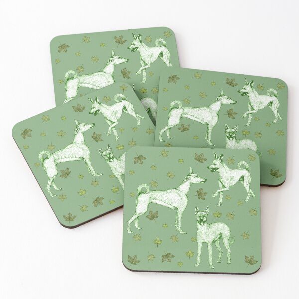 Item preview, CRETAN HOUND IN OLIVE GREEN - ΚΡΗΤΗΚΟΣ ΚΥΝΗΓΟΣΚΥΛΟΣ designed and sold by joancaronil.