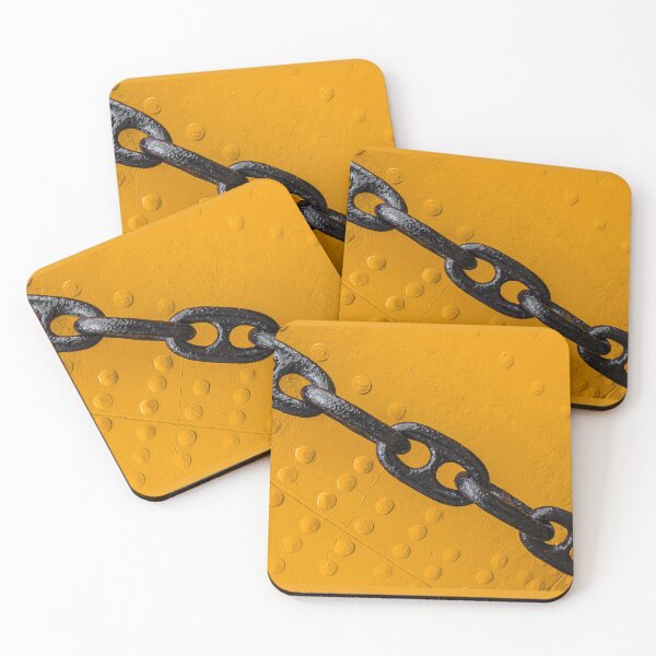 Item preview, Maritime anchor chain yellow-black from elbvue designed and sold by elbvue.