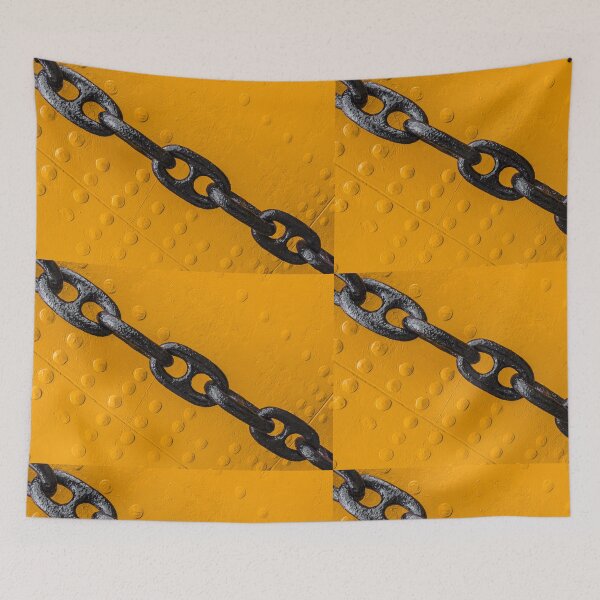 Item preview, Maritime anchor chain yellow-black from elbvue designed and sold by elbvue.