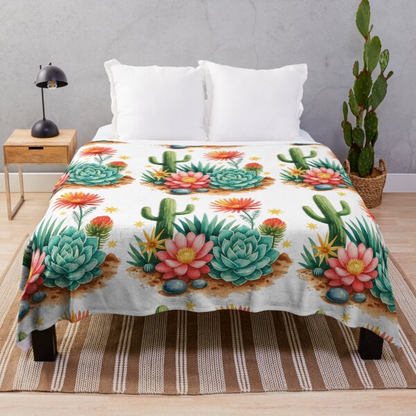 Item preview, Desert Cactus and Succulent Floral Arrangement designed and sold by ArtfulWeave.