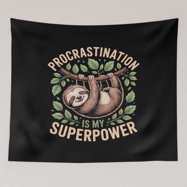 Item preview, Lazy sloth funny designed and sold by PeteHomenick.