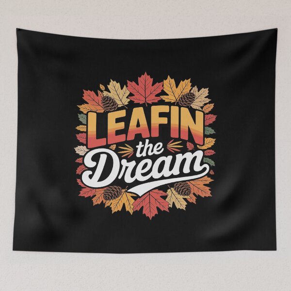 Item preview, Leafin The Dream Leaf Peeping Foliage Maple Leaf Peeper designed and sold by PeteHomenick.