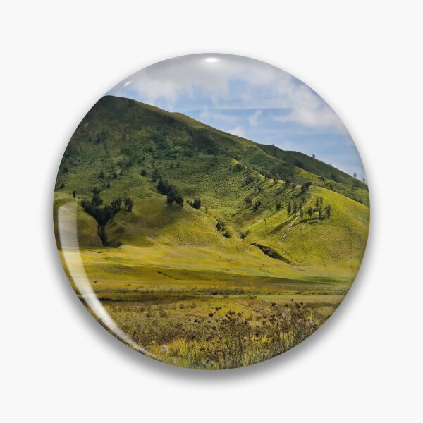 Item preview, The green meadows of Bromo Tengger designed and sold by franck380.
