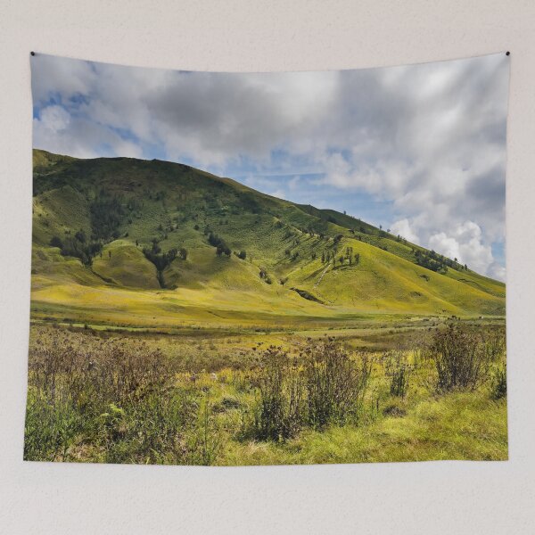Item preview, The green meadows of Bromo Tengger designed and sold by franck380.