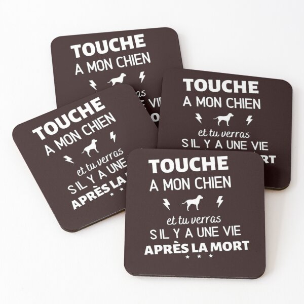 Item preview, Touch my dog and you’ll see if there’s life after death  designed and sold by Magounette.