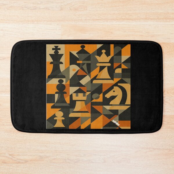 Item preview, Cubist Checkmate — Geometry of Strategy designed and sold by PawnShiftGoods.