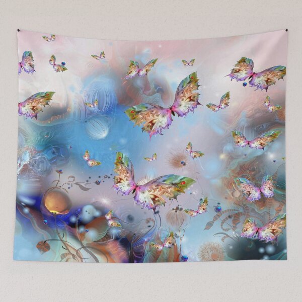 Item preview, Butterfly Rose-Lila . Pattern Spring designed and sold by runati.