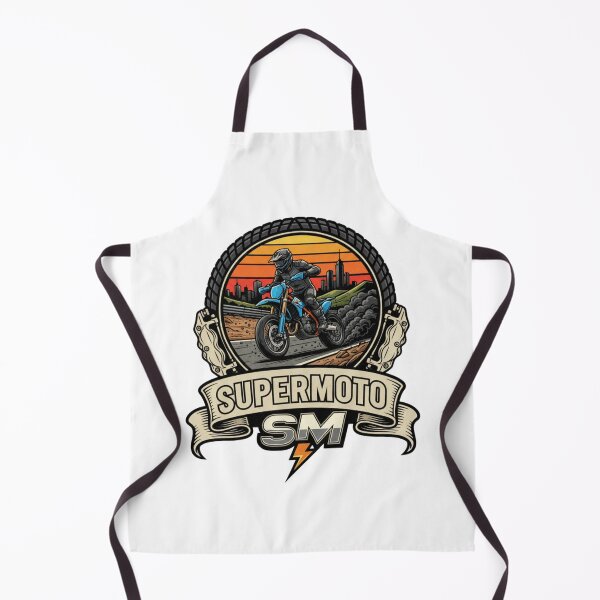 Item preview, Supermoto SM Rider City Track Racing Drift Brake Tire Logo designed and sold by DibuHumor.