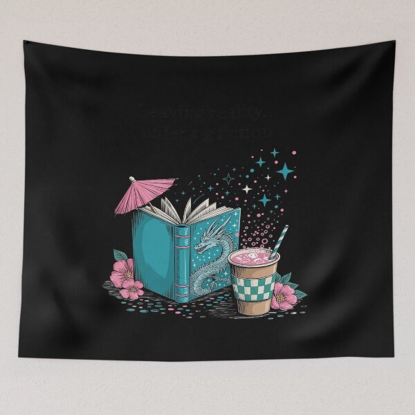 Item preview, Leaving Reality Entering Fiction Book Lover designed and sold by PeteHomenick.