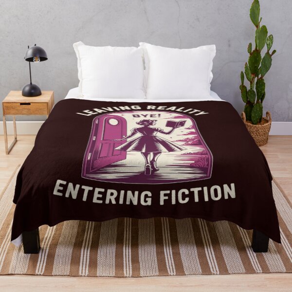 Item preview, Leaving Reality Entering Fiction Funny designed and sold by PeteHomenick.