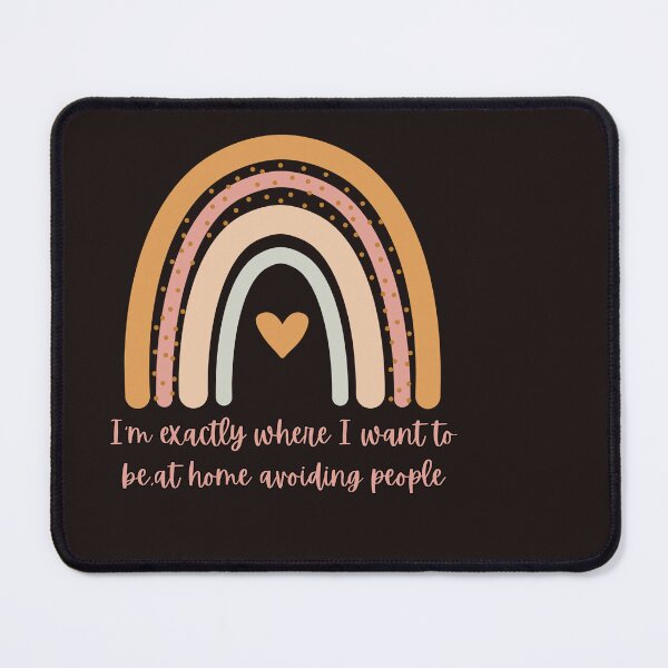Item preview, At home avoiding people designed and sold by Creations by lyne.