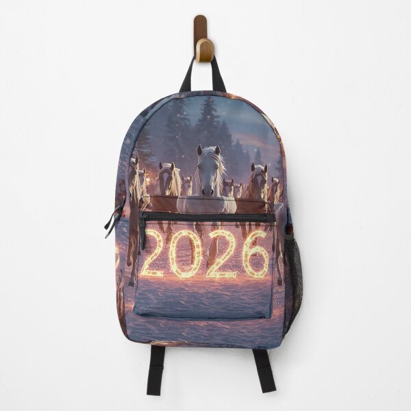 Item preview, New Year 2026 – Galloping Horses of Light designed and sold by AmetistLight.