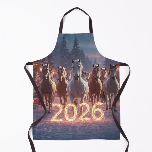 Item preview, New Year 2026 – Galloping Horses of Light designed and sold by AmetistLight.
