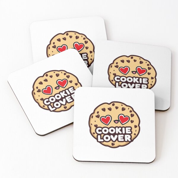 Item preview, Cookie Lover – Cute Heart-Eyed Cookie designed and sold by Loveetc.