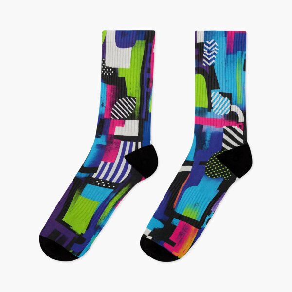 Item preview, Neon Geometry designed and sold by Kaleidoscope Print.