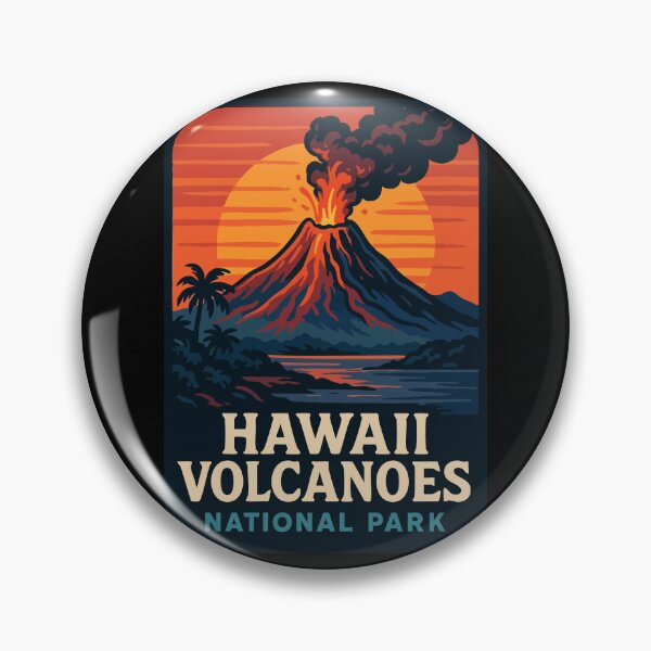 Artikelvorschau, Reisen zum Hawaii Volcanoes National Park entworfen und verkauft von TomFrontierArt.
